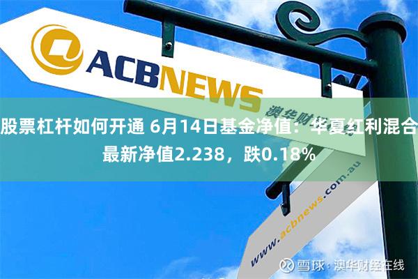 股票杠杆如何开通 6月14日基金净值：华夏红利混合最新净值2.238，跌0.18%