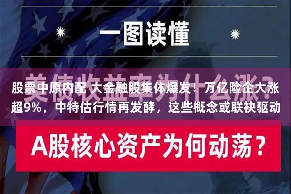 股票中原内配 大金融股集体爆发！万亿险企大涨超9%，中特估行情再发酵，这些概念或联袂驱动