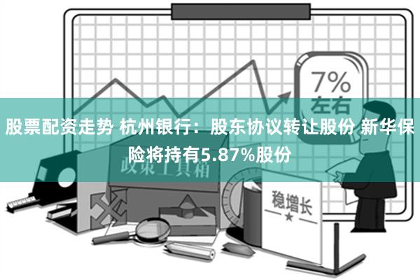 股票配资走势 杭州银行：股东协议转让股份 新华保险将持有5.87%股份