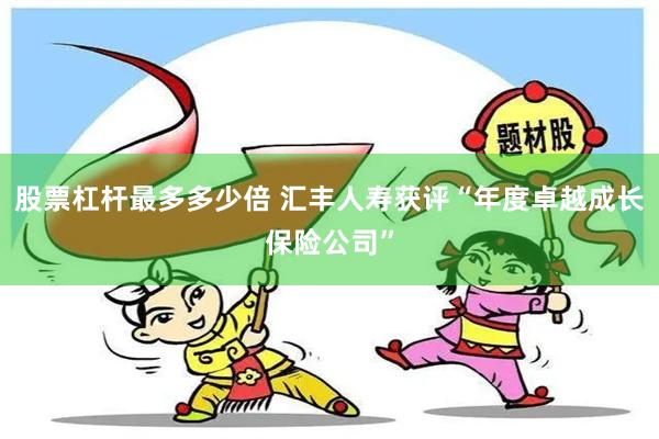 股票杠杆最多多少倍 汇丰人寿获评“年度卓越成长保险公司”